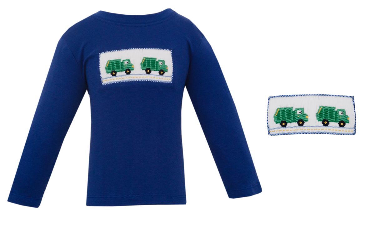 Garbage Collector Smocked Tee