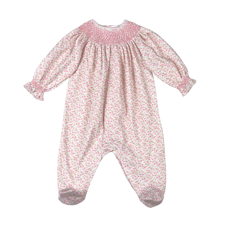 Melody Hand Smock Bishop Footie