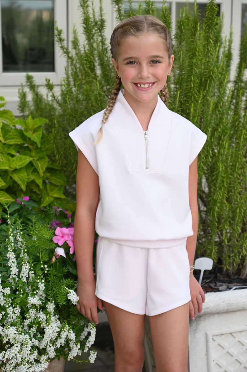Haven Short, Light Pink Cozy
