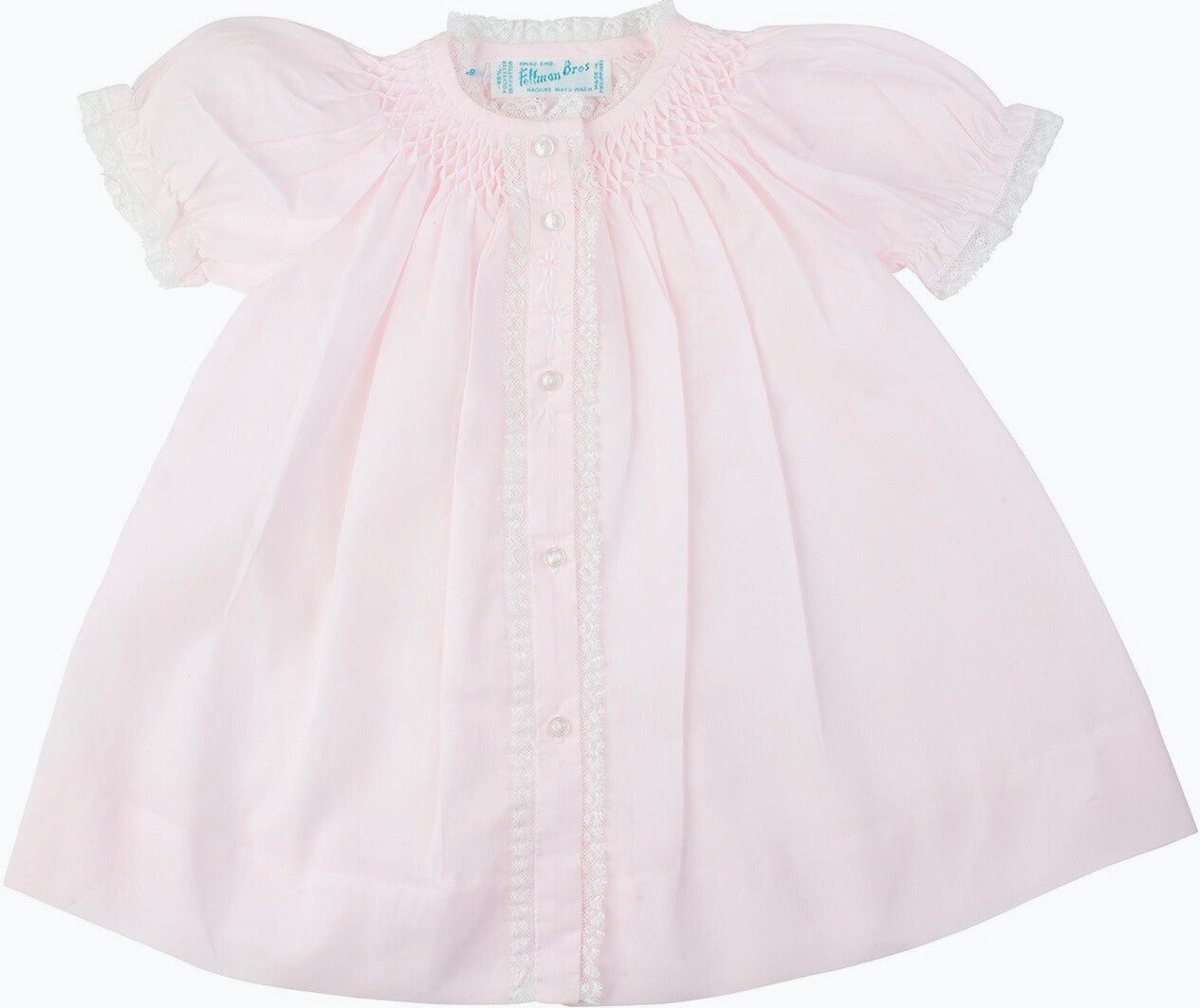 Honeycomb Smocked Yoke Daygown