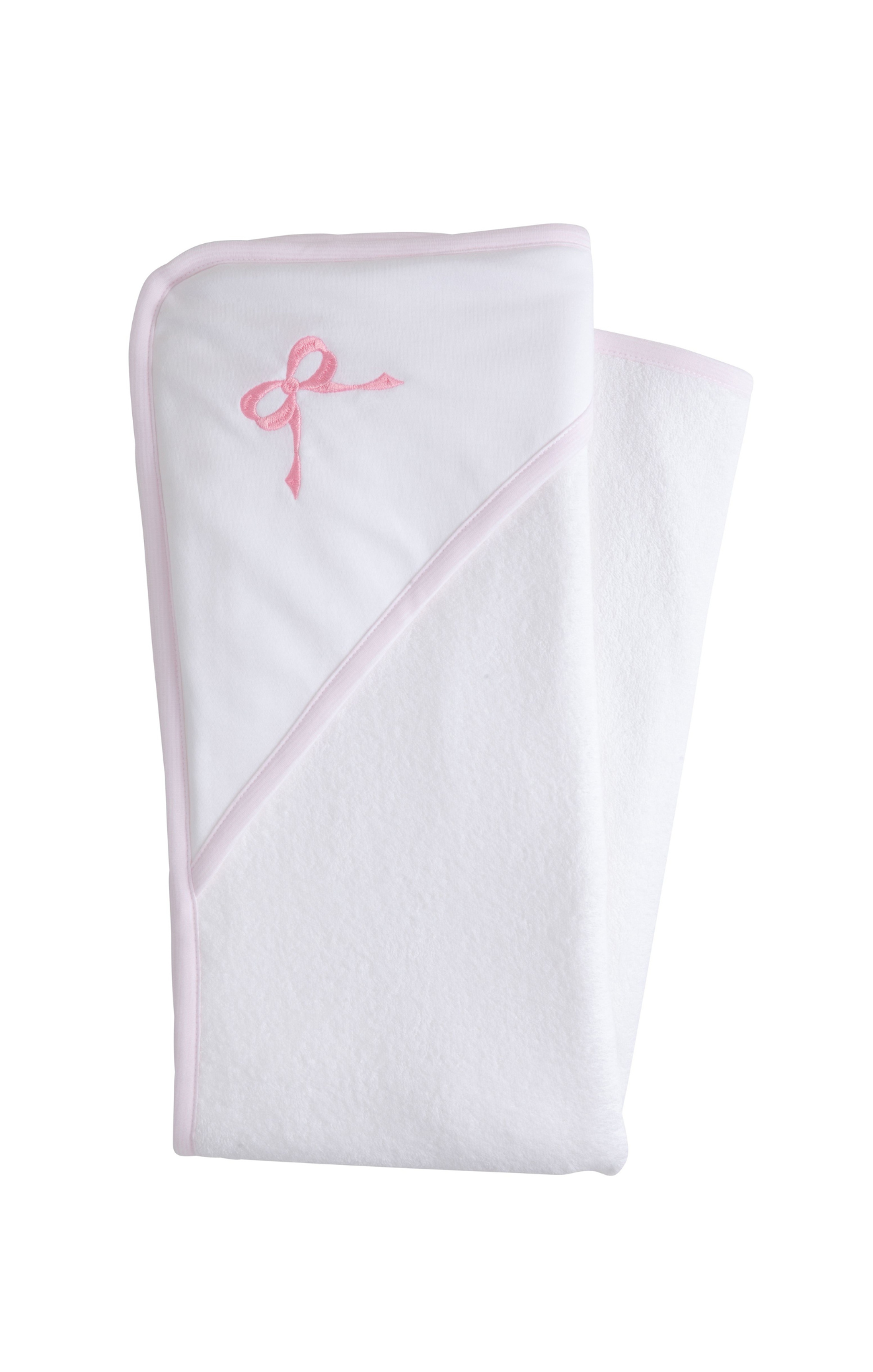 Hooded Towel - Pink Bow
