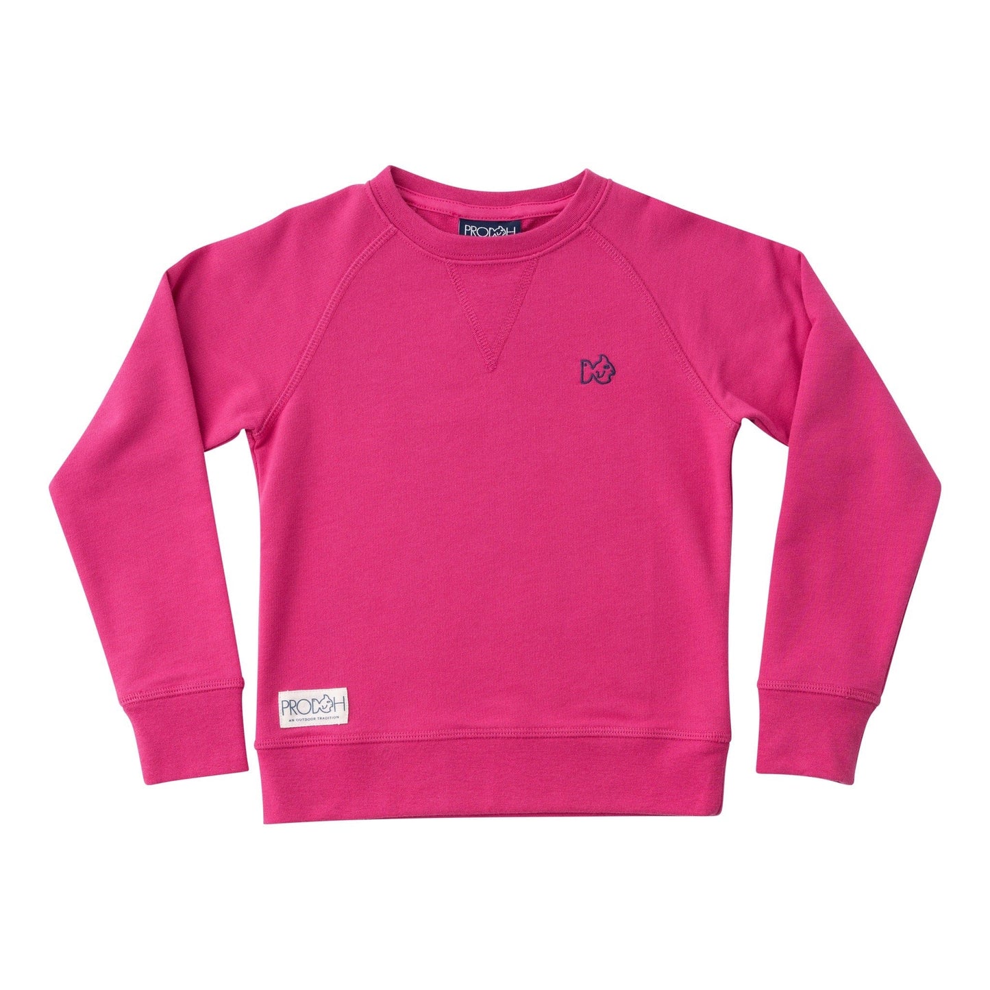 Crew Control Sweatshirt, Raspberry Rose