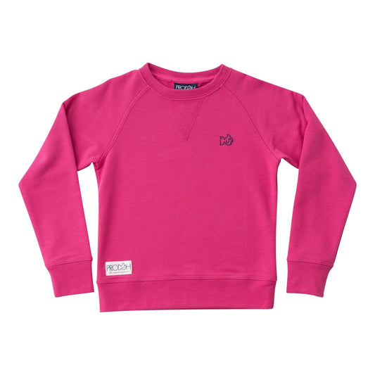 Crew Control Sweatshirt, Raspberry Rose