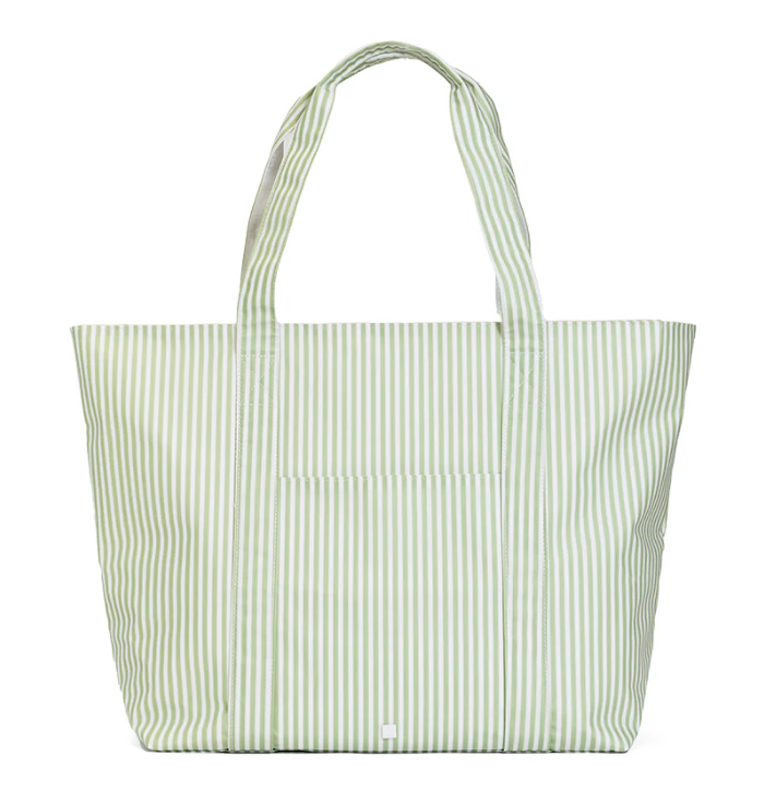 Jumbo Tote, Pimlico Stripe Sage