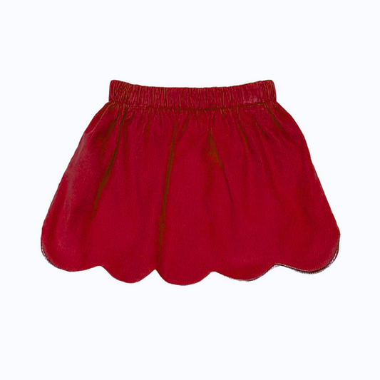 Kendall Skirt, Red Corduroy
