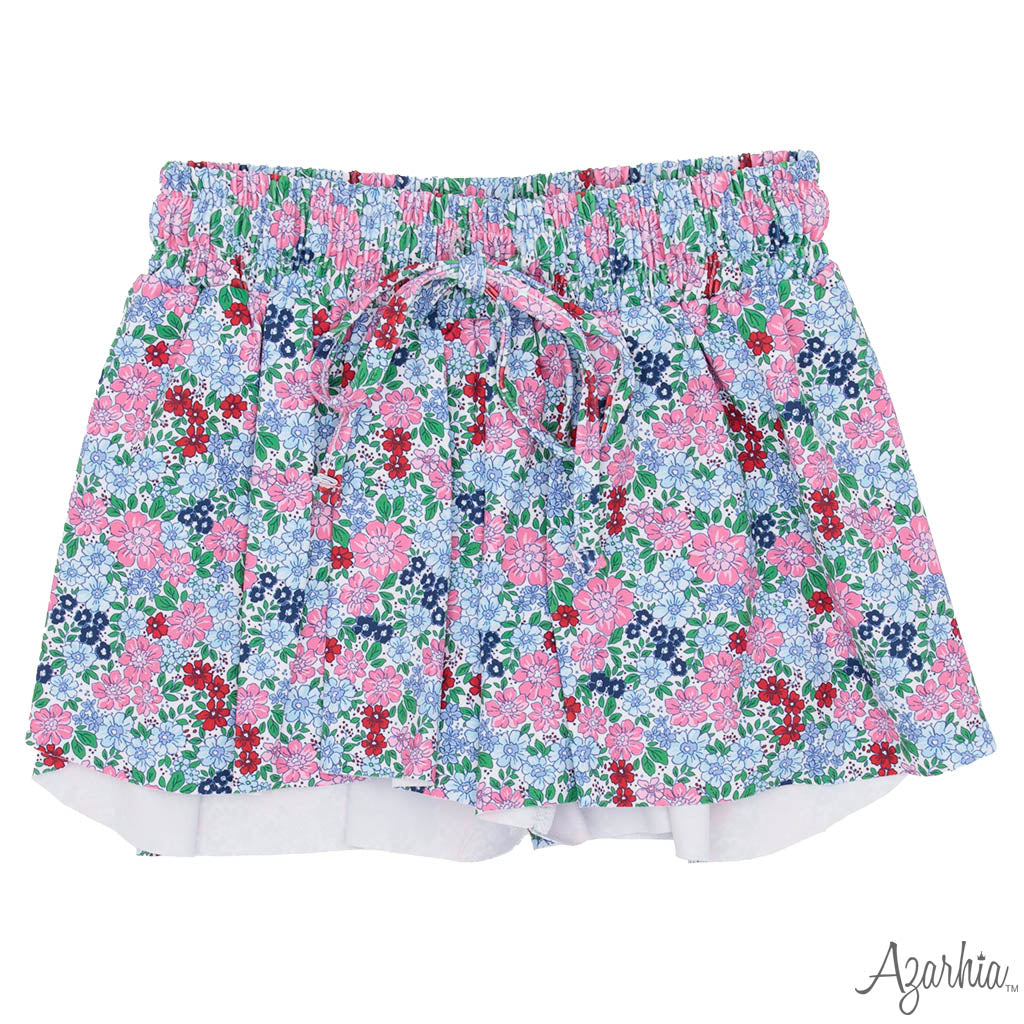 London Floral Butterfly Shorts