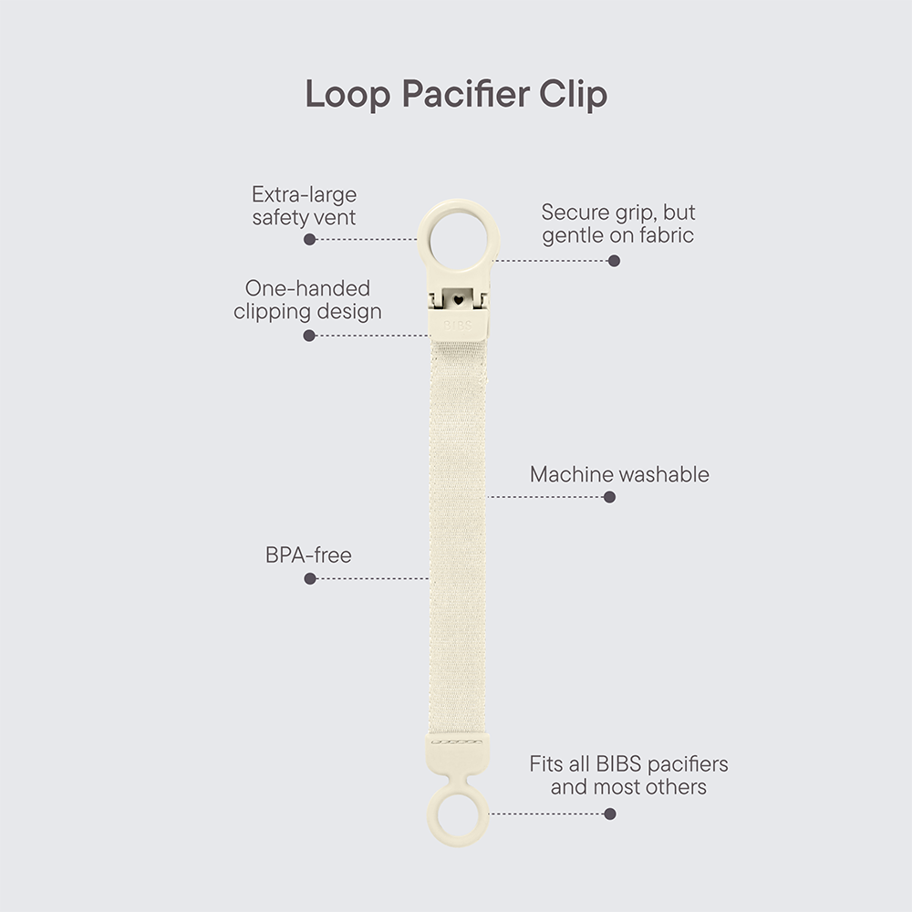 BIBS Pacifier Loop Clip