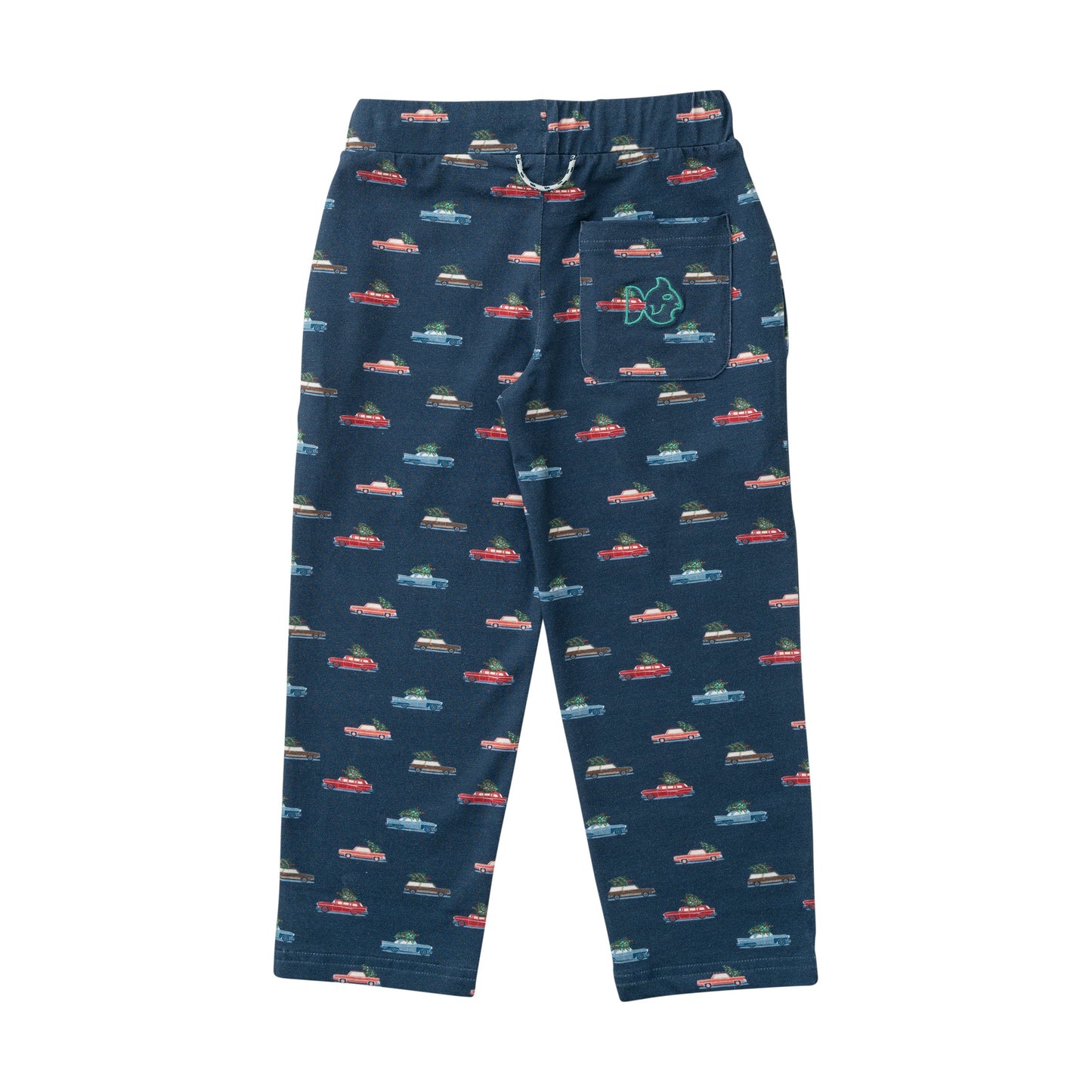Lounge Life Pant, Christmas Car Print