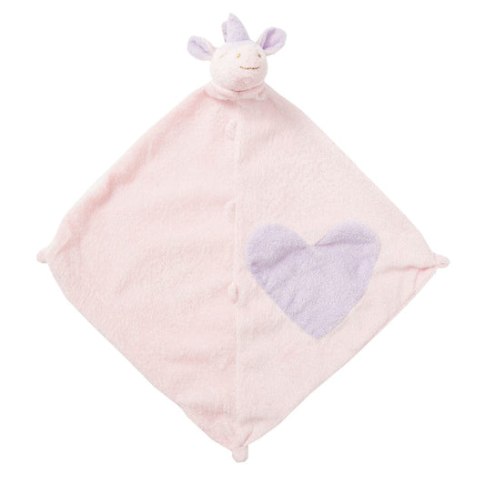 Pink Unicorn Blankie Lovie