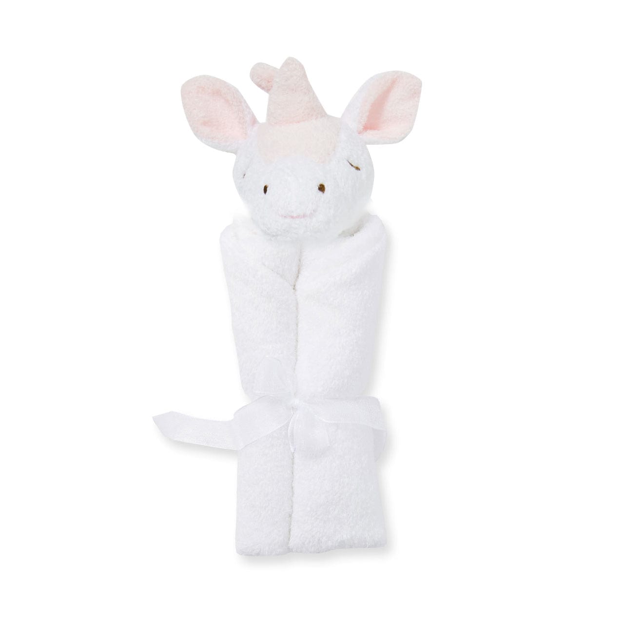 White Unicorn Blankie Lovie