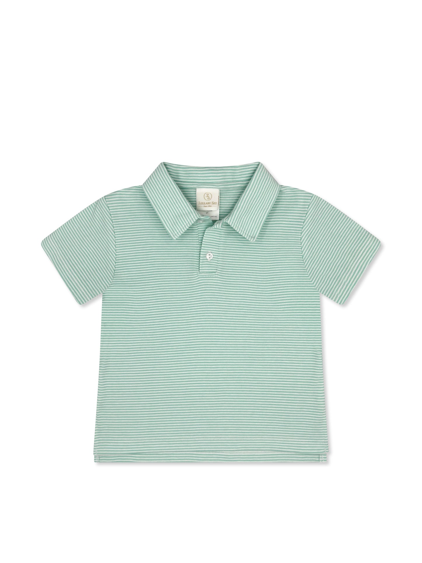 Parker Polo - Memphis Aqua Ministripe