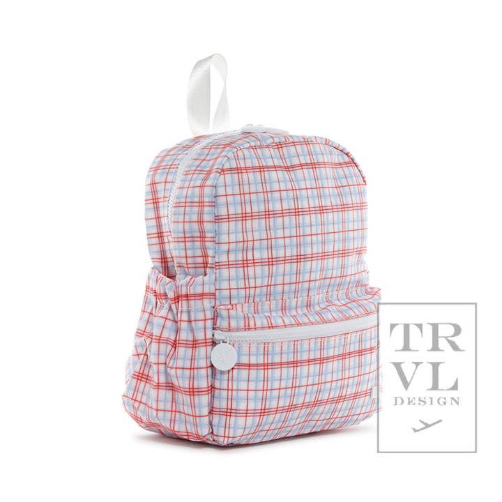 Mini Backpacker - Classic Red Plaid
