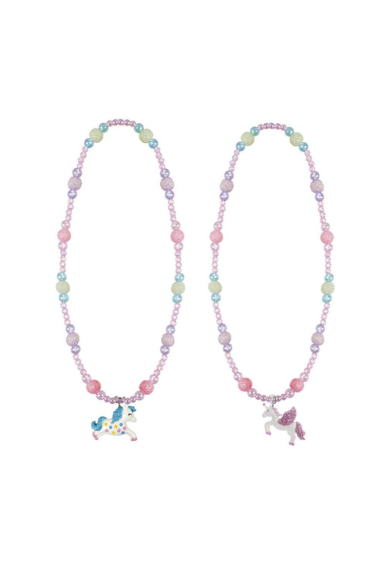 Pastel Prancing Pony or Unicorn Necklace, Assorted