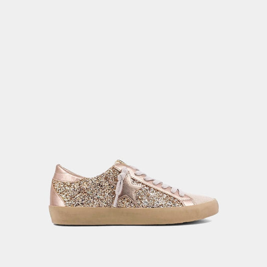 Paula Kids Champagne Glitter Sneakers