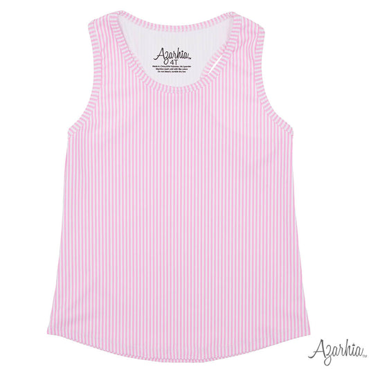 Pink Striped Tank