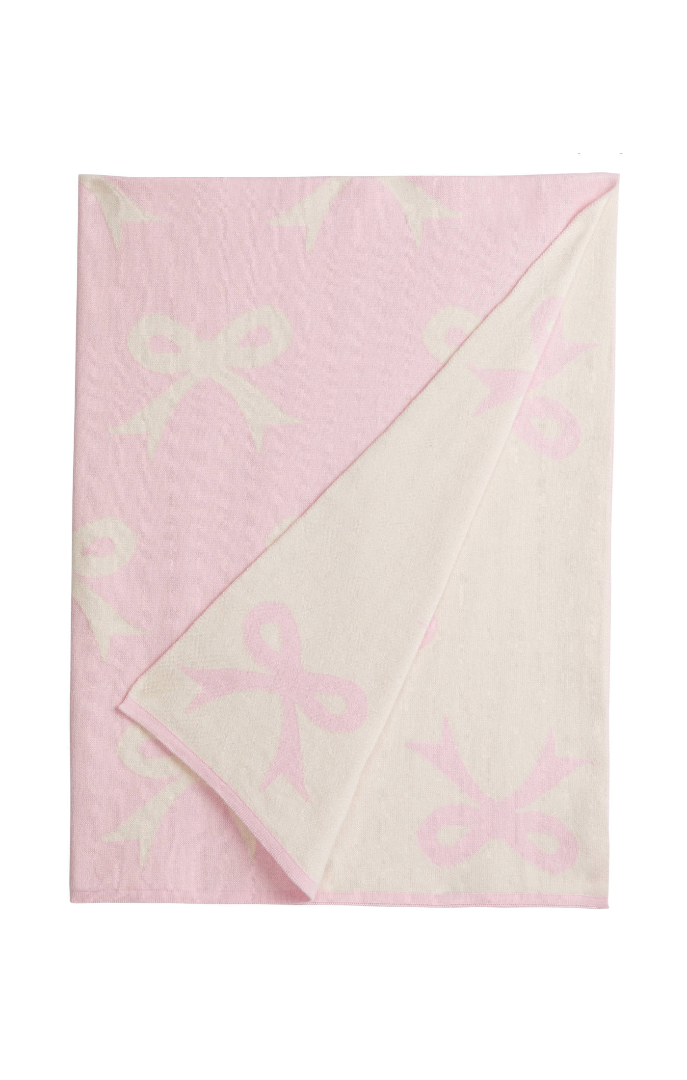 Nursery Blanket - Pink Bow