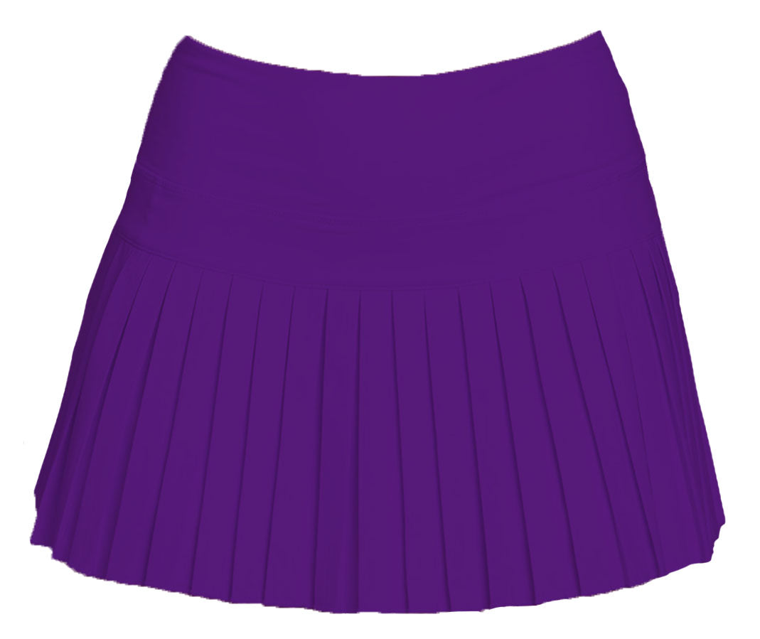 Mini Pleated Skort, Purple