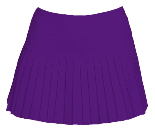Mini Pleated Skort, Purple
