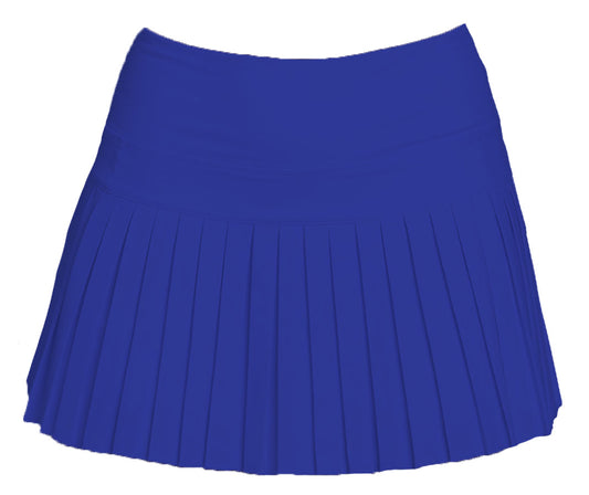 Mini Pleated Skort, Royal Blue
