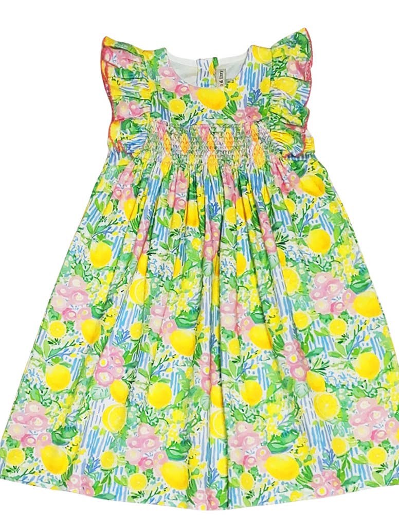 Positano Smocked Dress