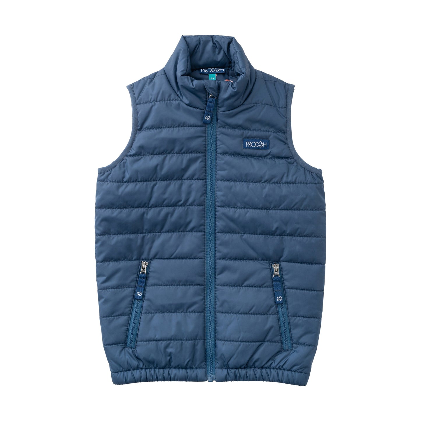 Puffer Vest, Dark Denim Blue