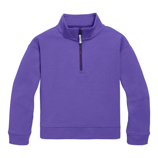 Quarter Zip Pullover, Purple