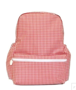 Red Gingham Backpacker