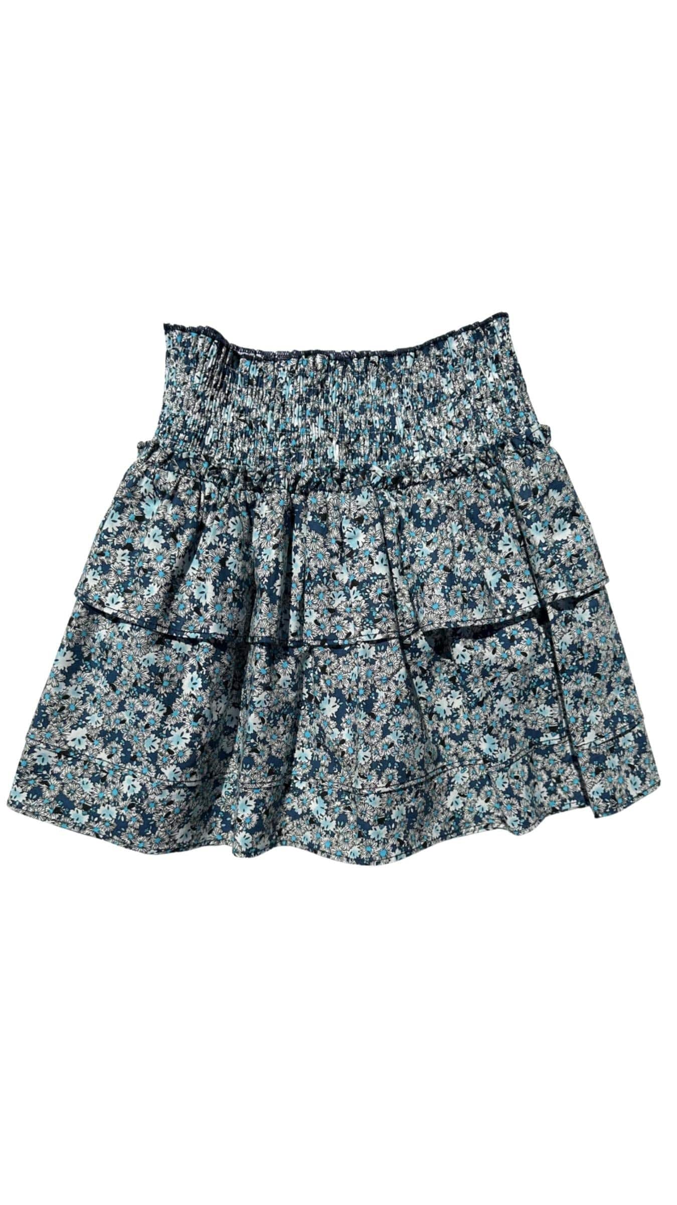 Sally Skirt - Blue Floral