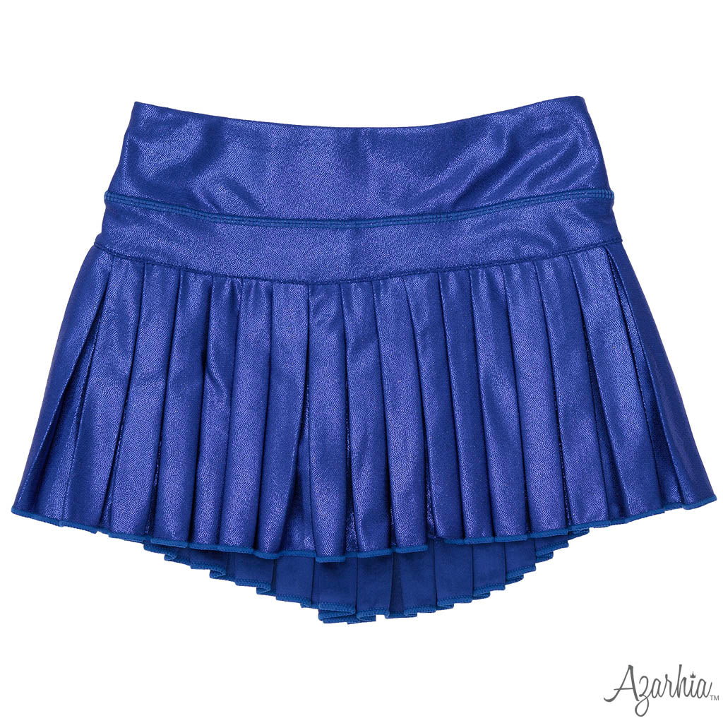 Mini Pleated Skort, Royal Shimmer