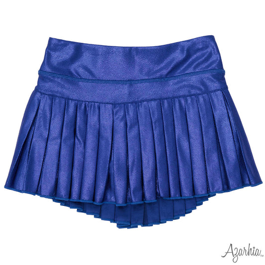 Mini Pleated Skort, Royal Shimmer