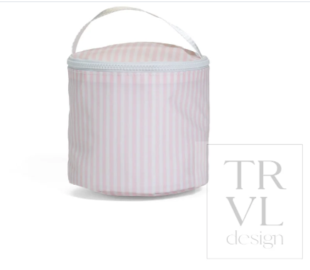 Snack Bag, Pimlico Stripe Pink