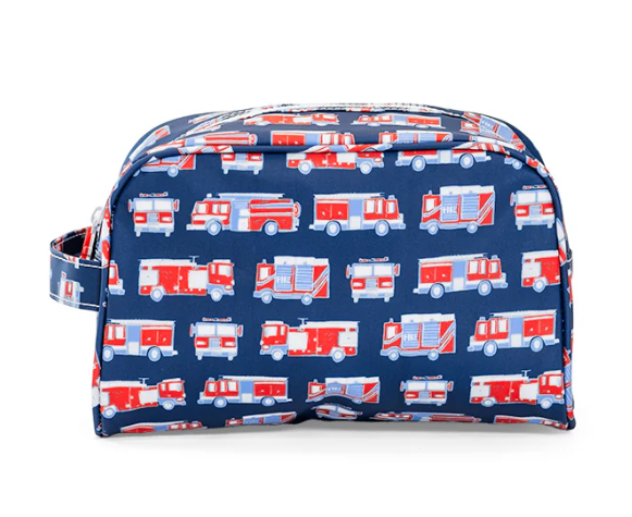 Stowaway Toiletry Bag, Fire Engines