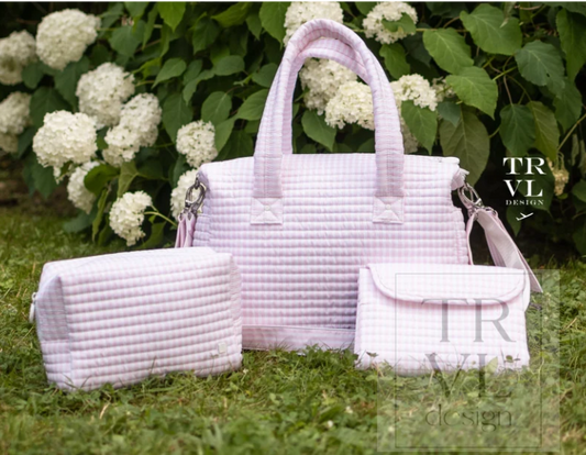 Stroller Bag Bundle. Pimlico Stripe Pink