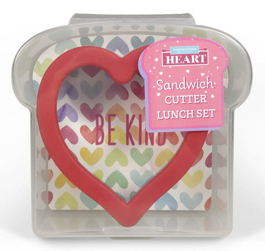 Sandwich Cutter Lunch Set, Heart