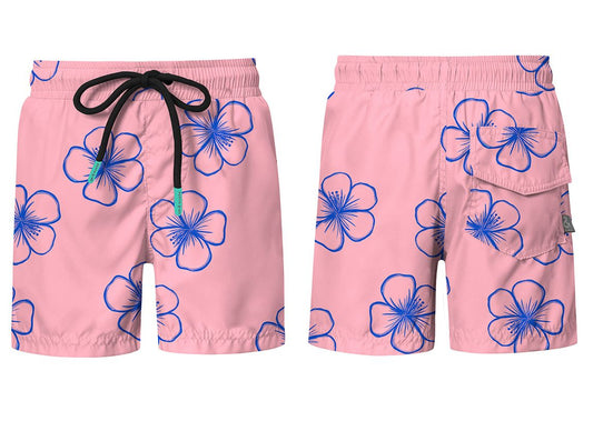 Swimshorts, Sea Flower Rosado