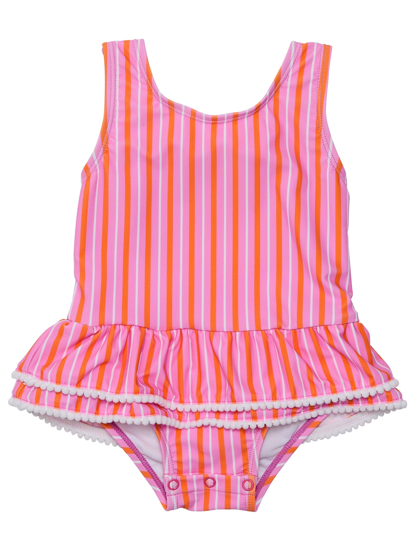 Stripey Sunset Skirt Swimsuit