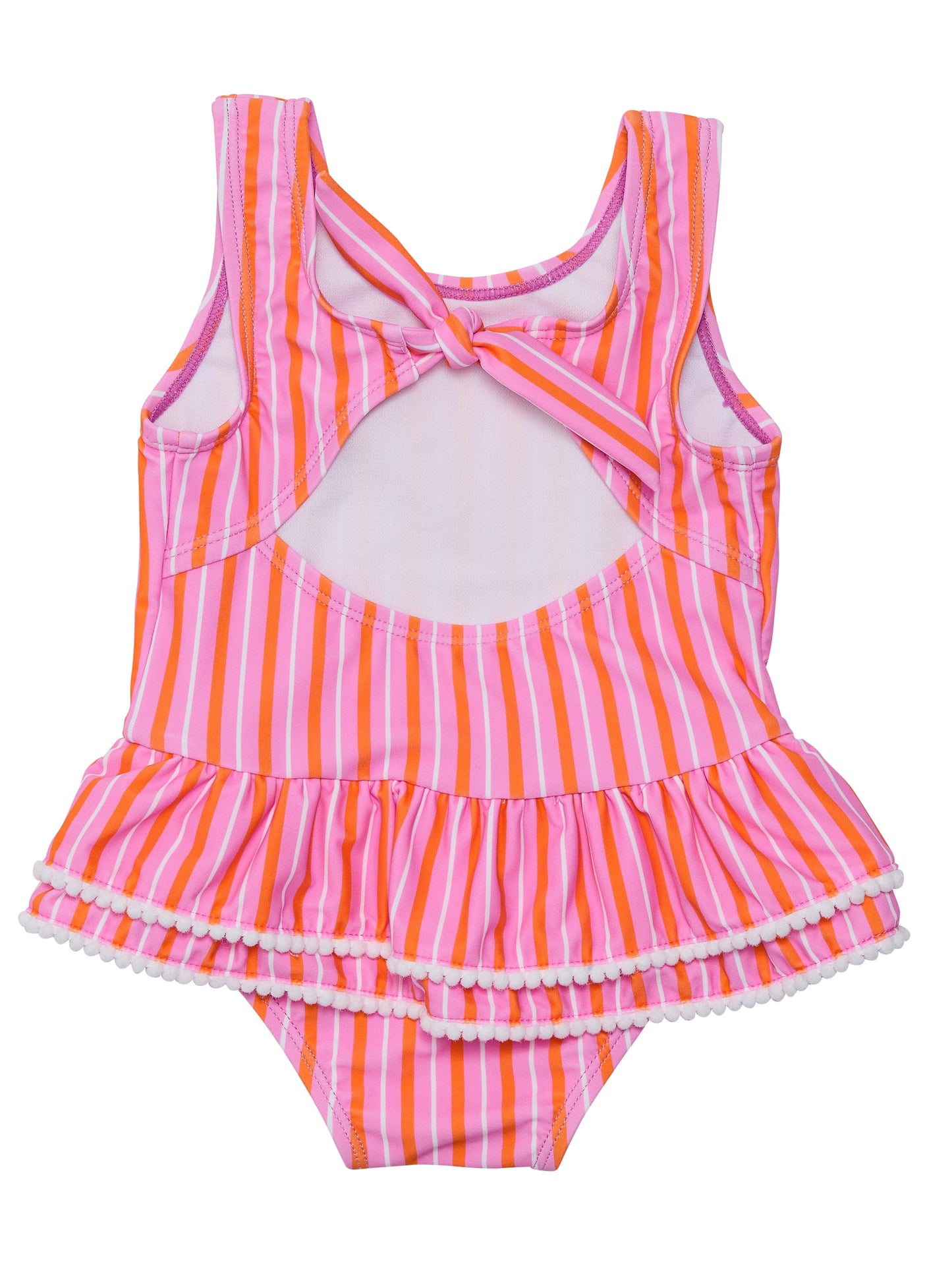 Stripey Sunset Skirt Swimsuit