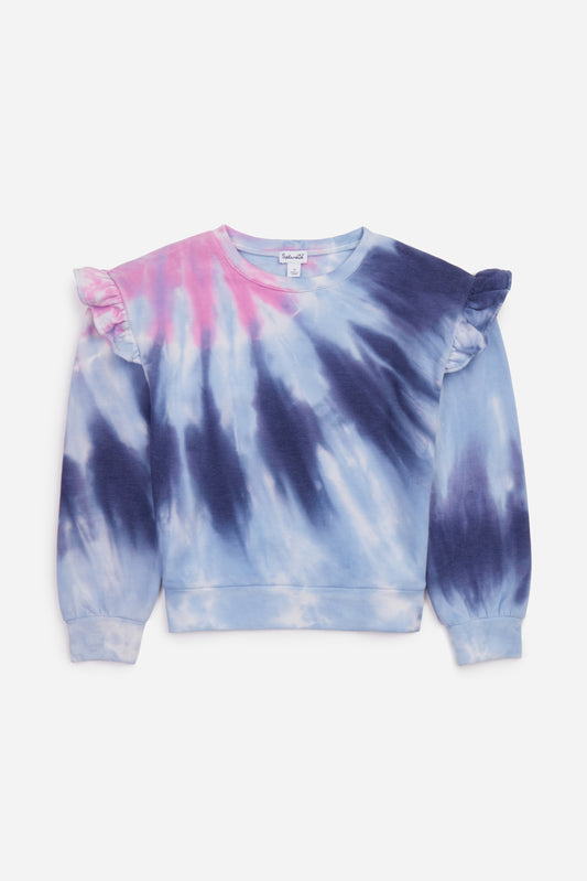 Blooming Tie-Dyed Sweatshirt