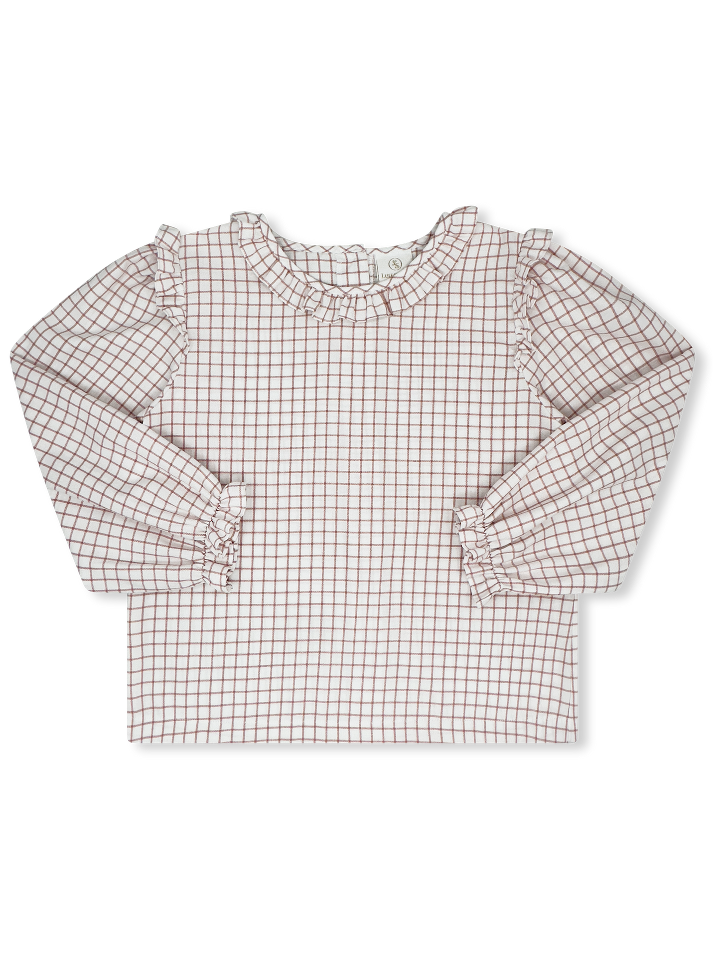 Evelyn Blouse, Newbury Street Plaid