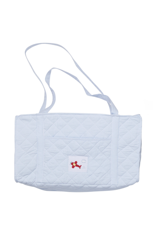 Quilted Duffle Bag, Airplane