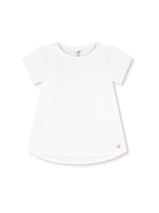 Bridget Basic Tee, Pure Coconut