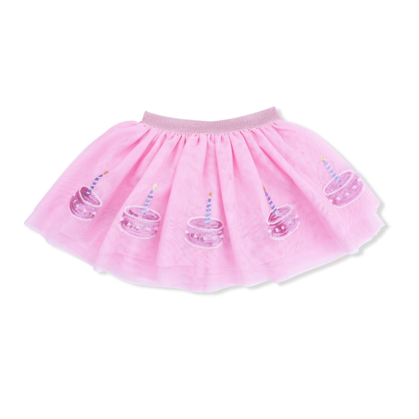 Birthday Tutu Skirt with Bike Shorts