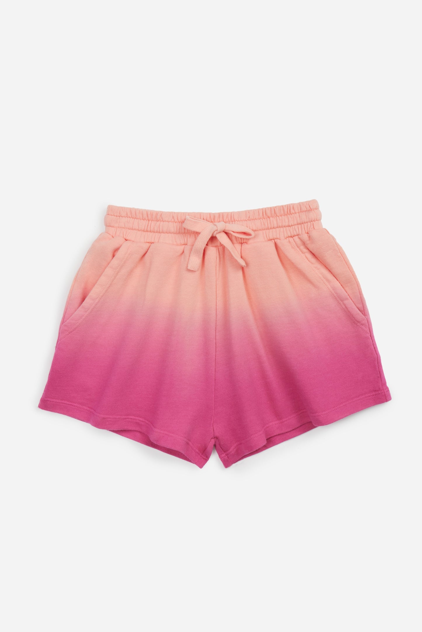 Cotton Candy Dip Dye Shorts