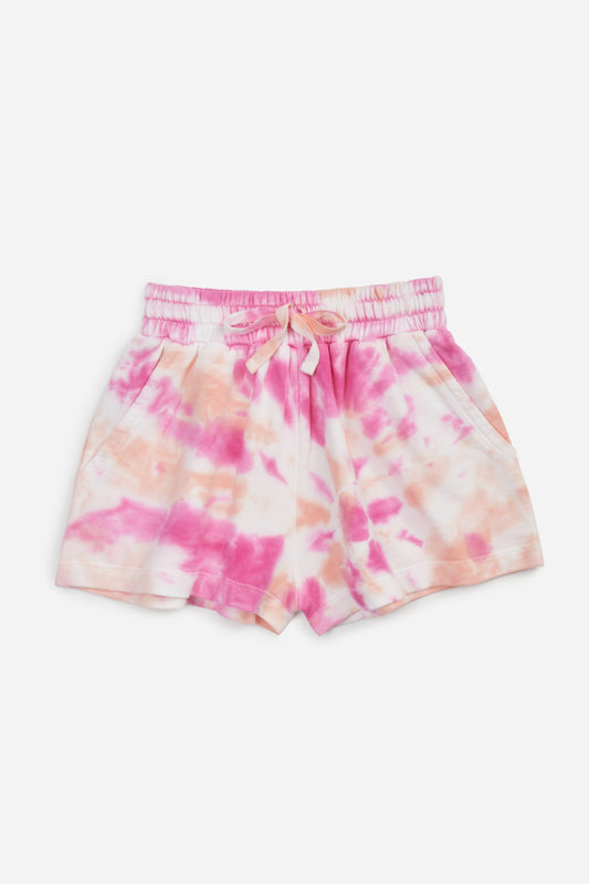 Hibiscus Tie Dye Shorts