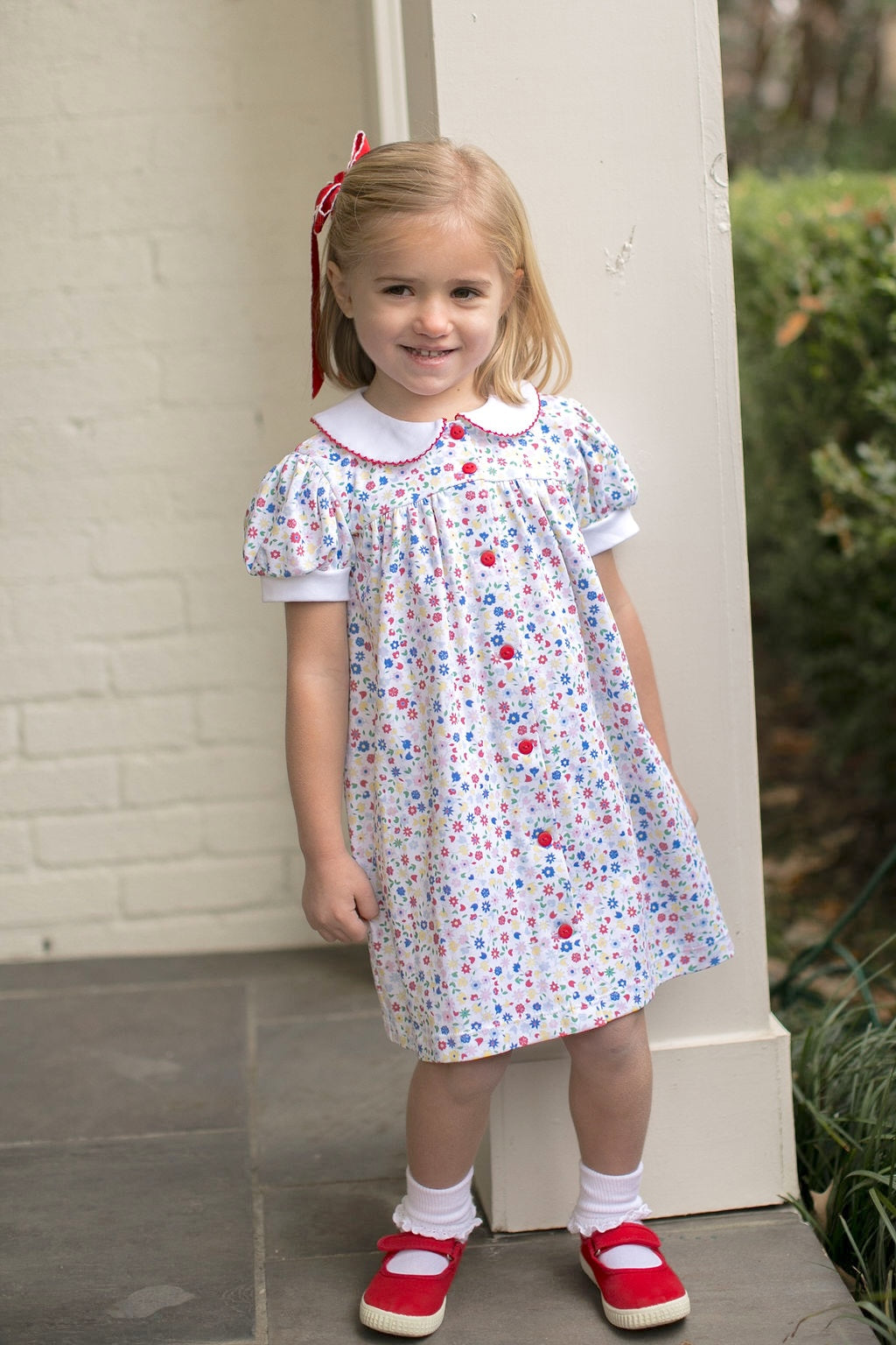 Breccan Dress, Homeroom Blooms