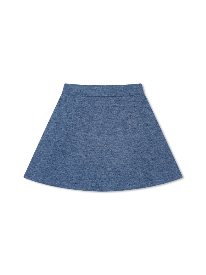 Lacey Skirt, Dusty Blue