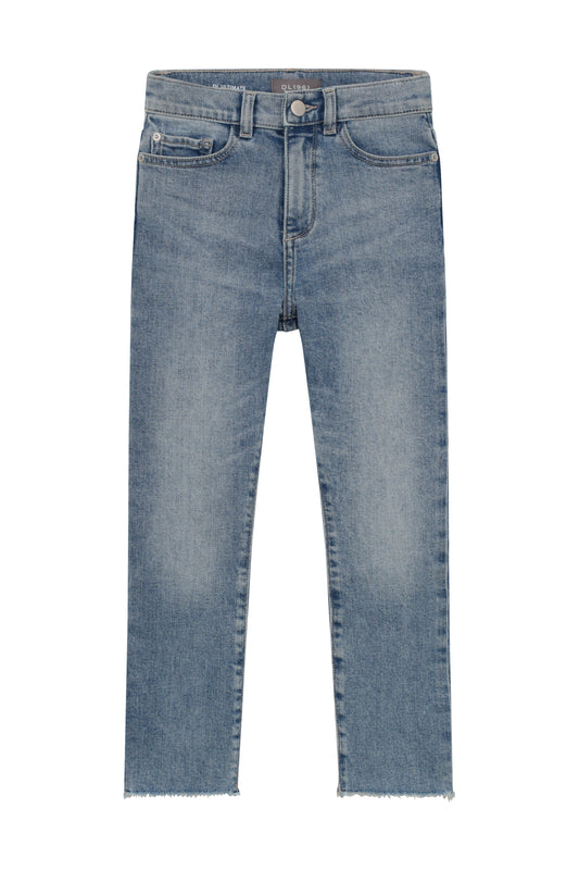 Emie Straight High Rise Jeans, Glacier
