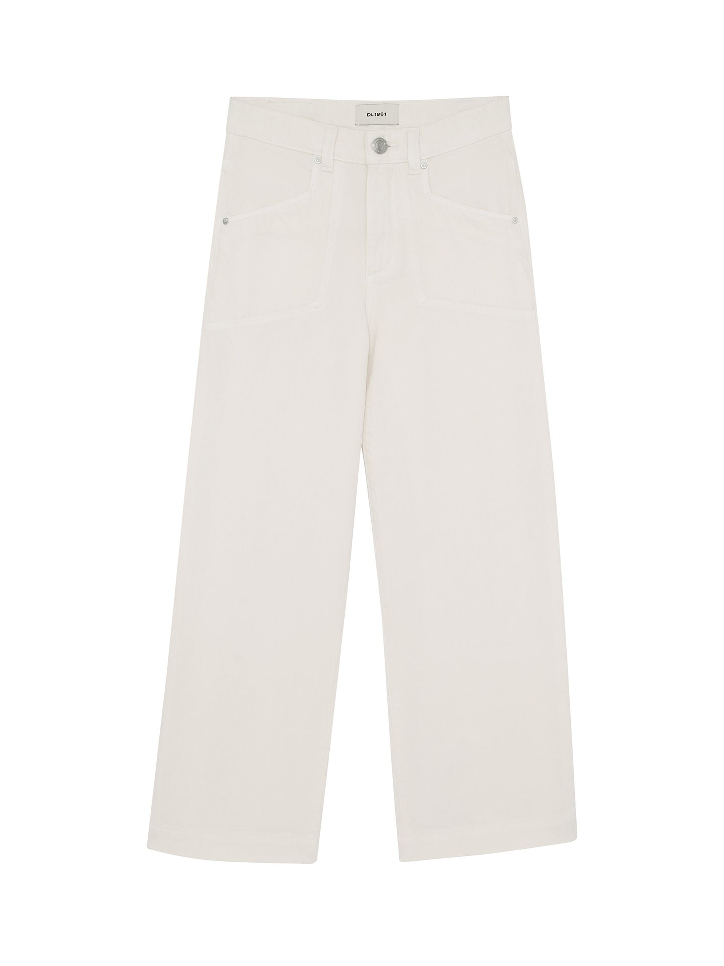 Lily Wide Leg Jeans, Sugar Cookie