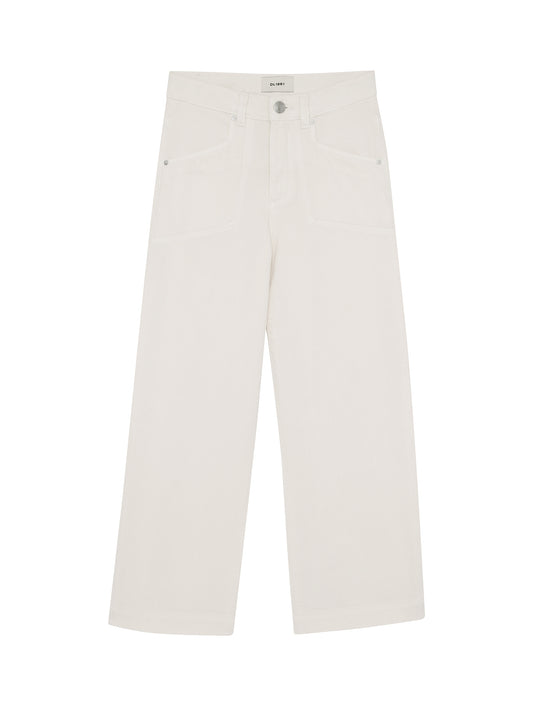 Lily Wide Leg Jeans, Sugar Cookie