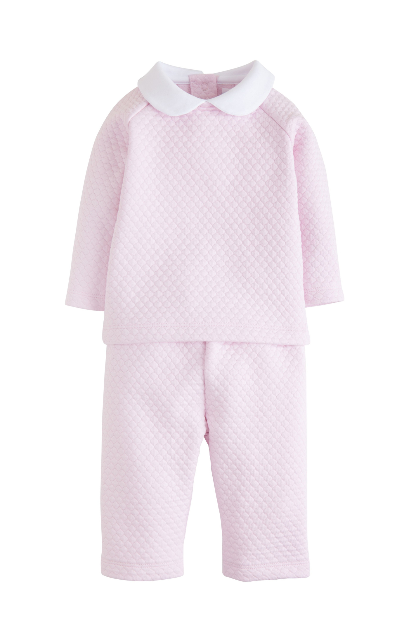 Quilted Pant Set, Light Pink